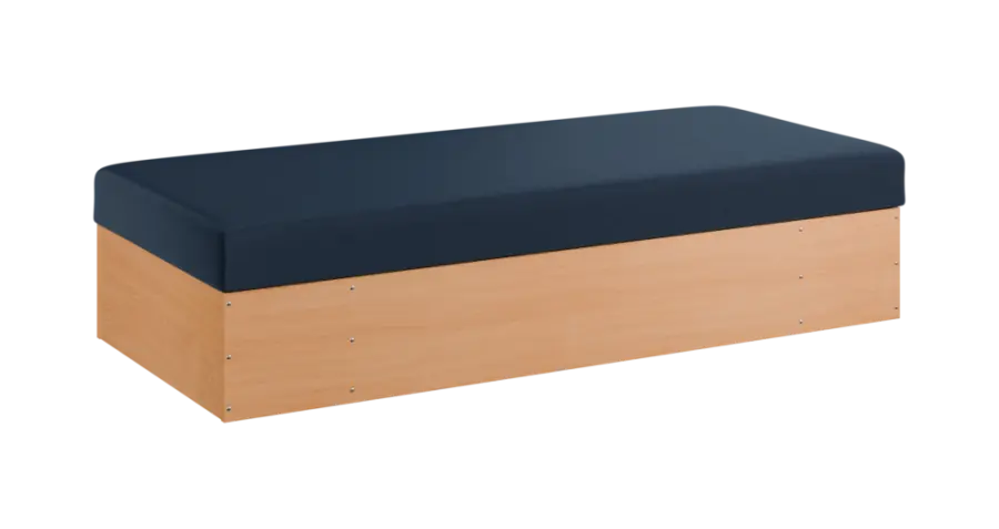 DITA rošt, válenda korpus buk, látka BEST 20 - látka modrá